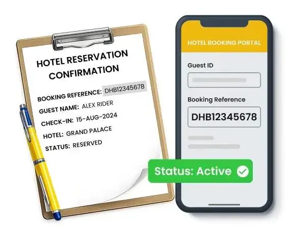 How To Verify A Dummy Hotel Booking