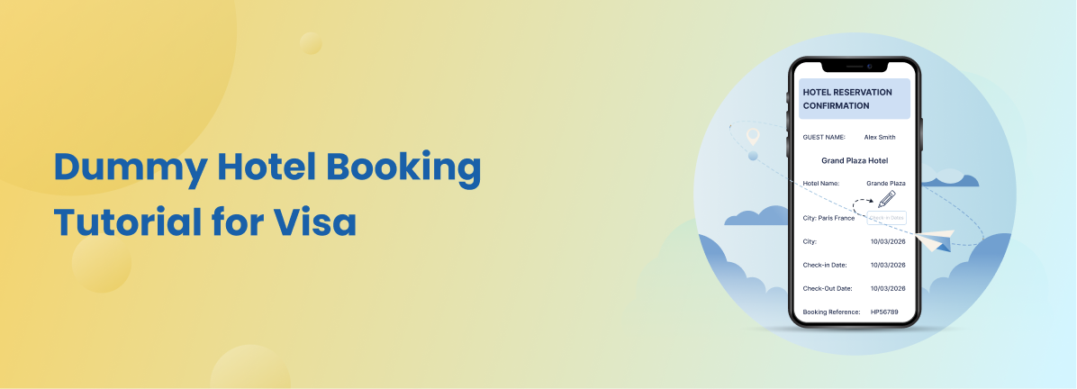 How to Create a Dummy Hotel Booking for Visa Application (Beginner-Friendly Tutorial 2026)